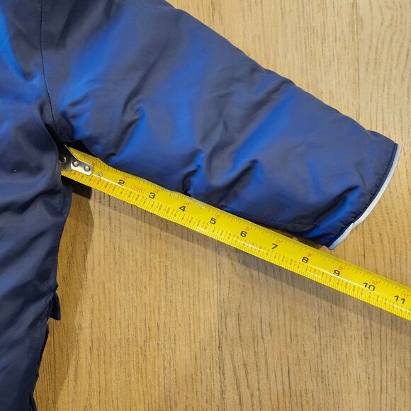 GAP Blue Water Resistant Jacket With Hood Toddler Boys 2T - Picture 9 of 10